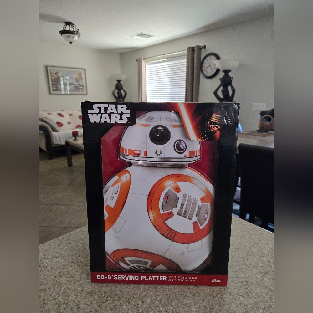 Star Wars BB-8 Serving Platter - Orange and White